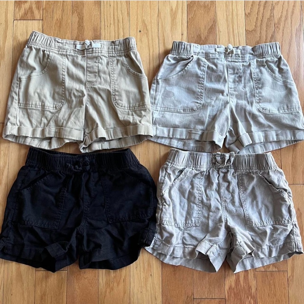 Kids shorts M 7/8 set of 4